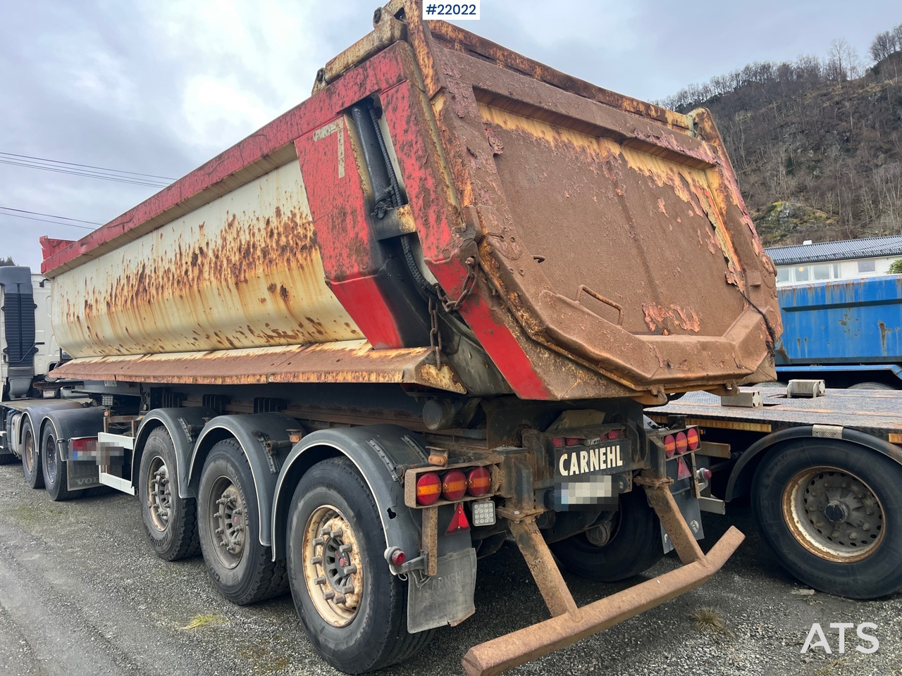 Carnehl 3 aklset tippsemi rep.objekt - Tipper trailer: picture 3 Carnehl 3 aklset tippsemi rep.objekt - Tipper trailer: picture 3