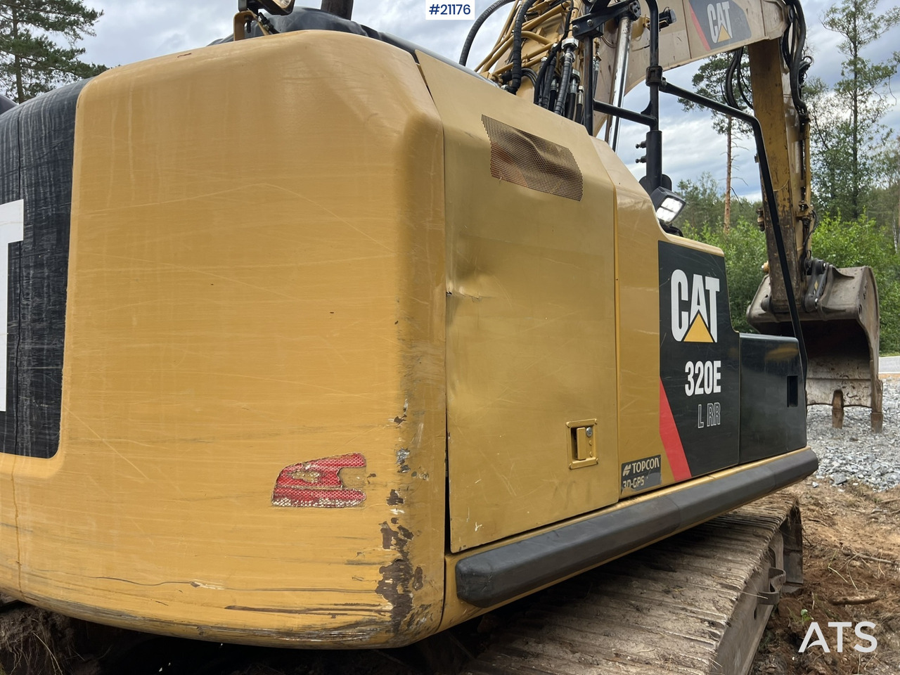 Crawler excavator Caterpillar 320EL-RR: picture 18