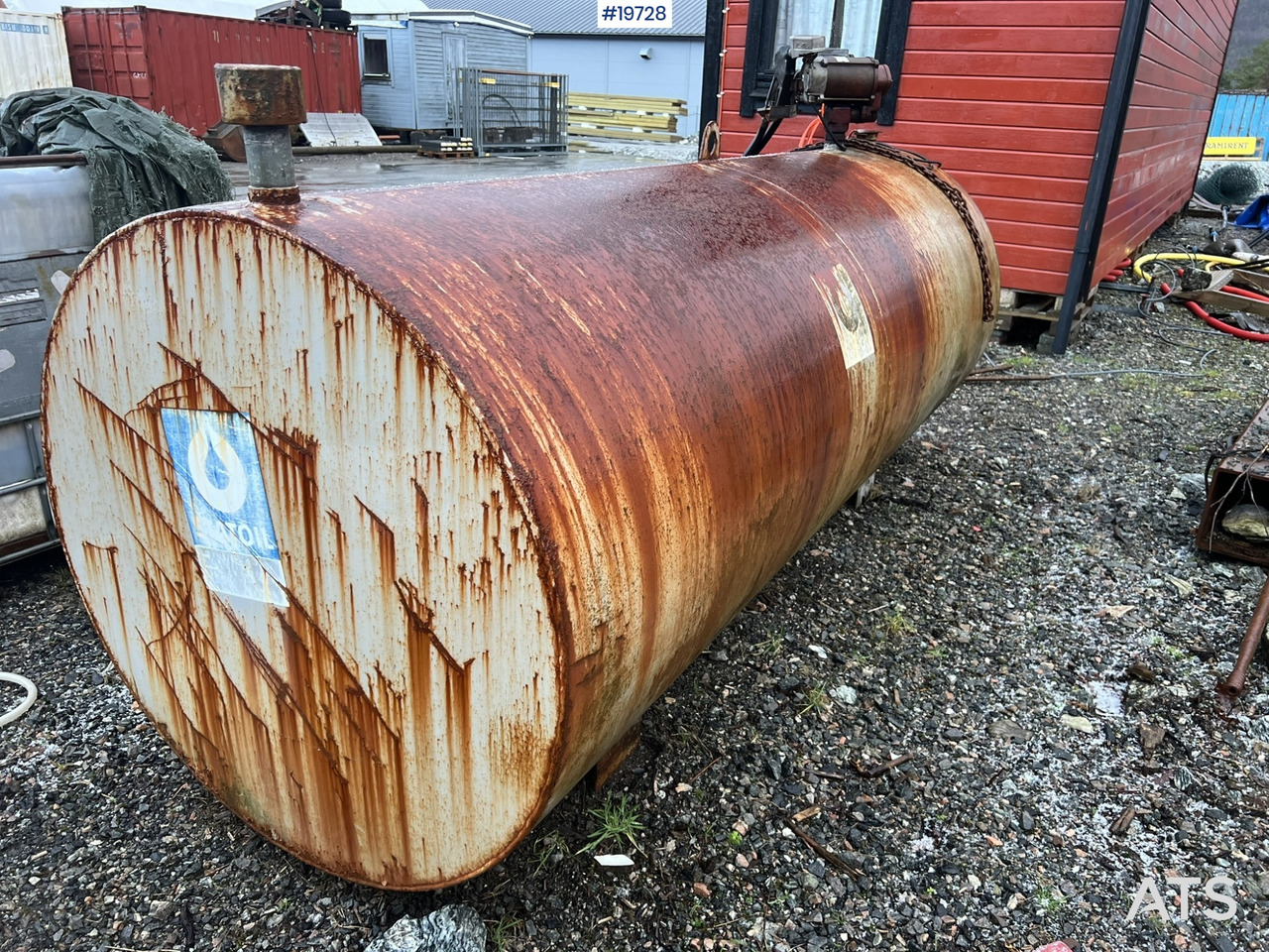 Dieseltank 3000L - Construction machinery: picture 4 Dieseltank 3000L - Construction machinery: picture 4