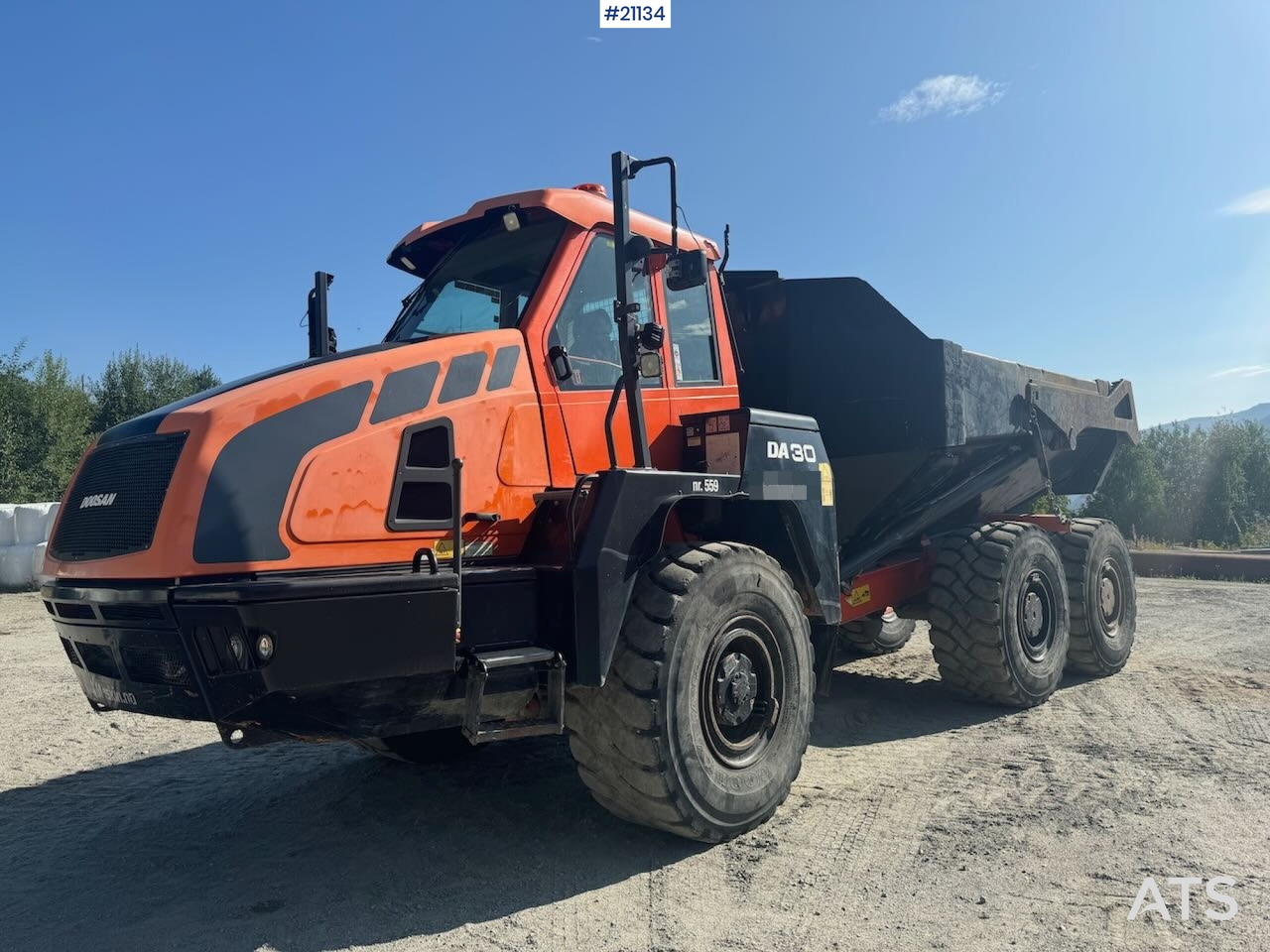 Doosan DA 30 Dumper - Articulated dumper: picture 1 Doosan DA 30 Dumper - Articulated dumper: picture 1