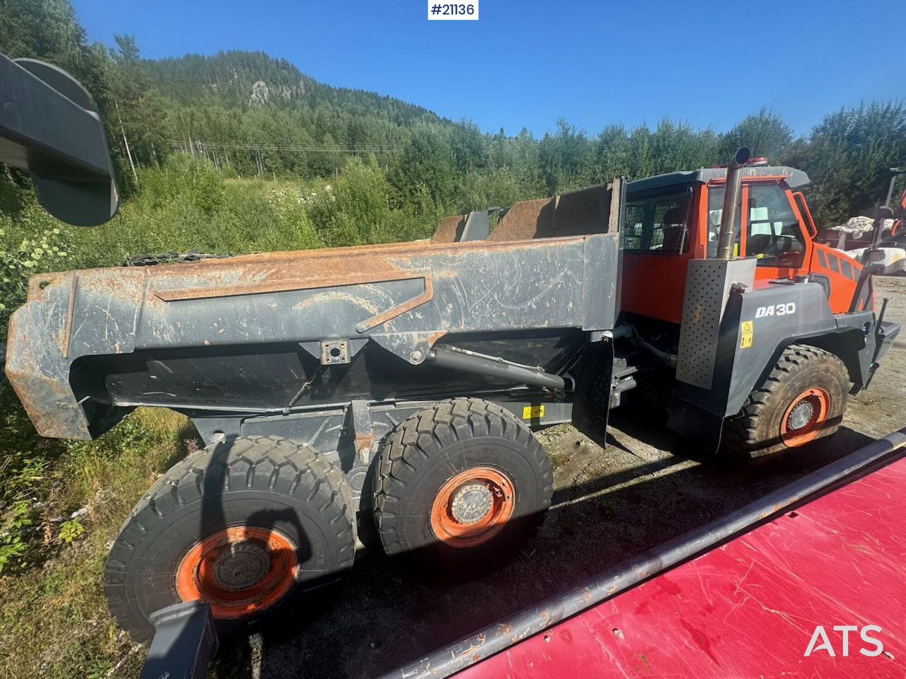 Doosan DA 30 - Articulated dumper: picture 3 Doosan DA 30 - Articulated dumper: picture 3