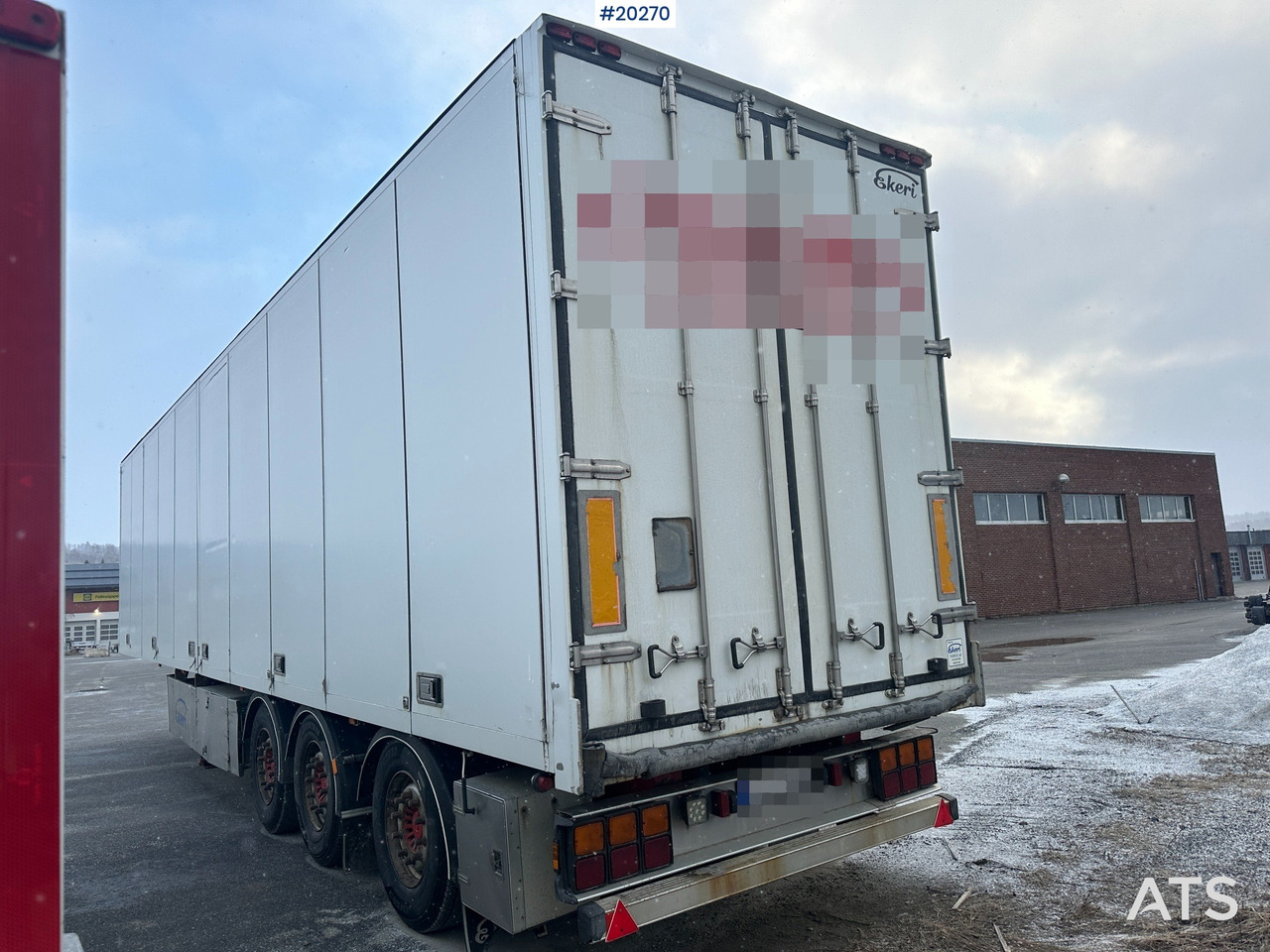 Ekeri semihenger - Closed box semi-trailer: picture 5 Ekeri semihenger - Closed box semi-trailer: picture 5