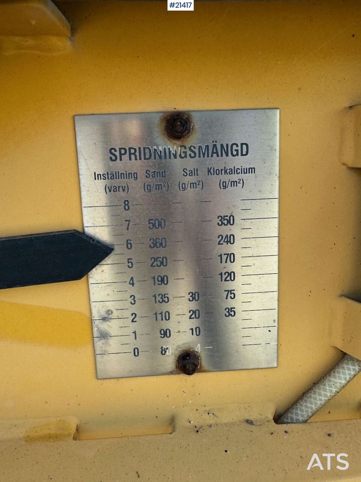 Sand/ Salt spreader Falköping strøkasse: picture 7