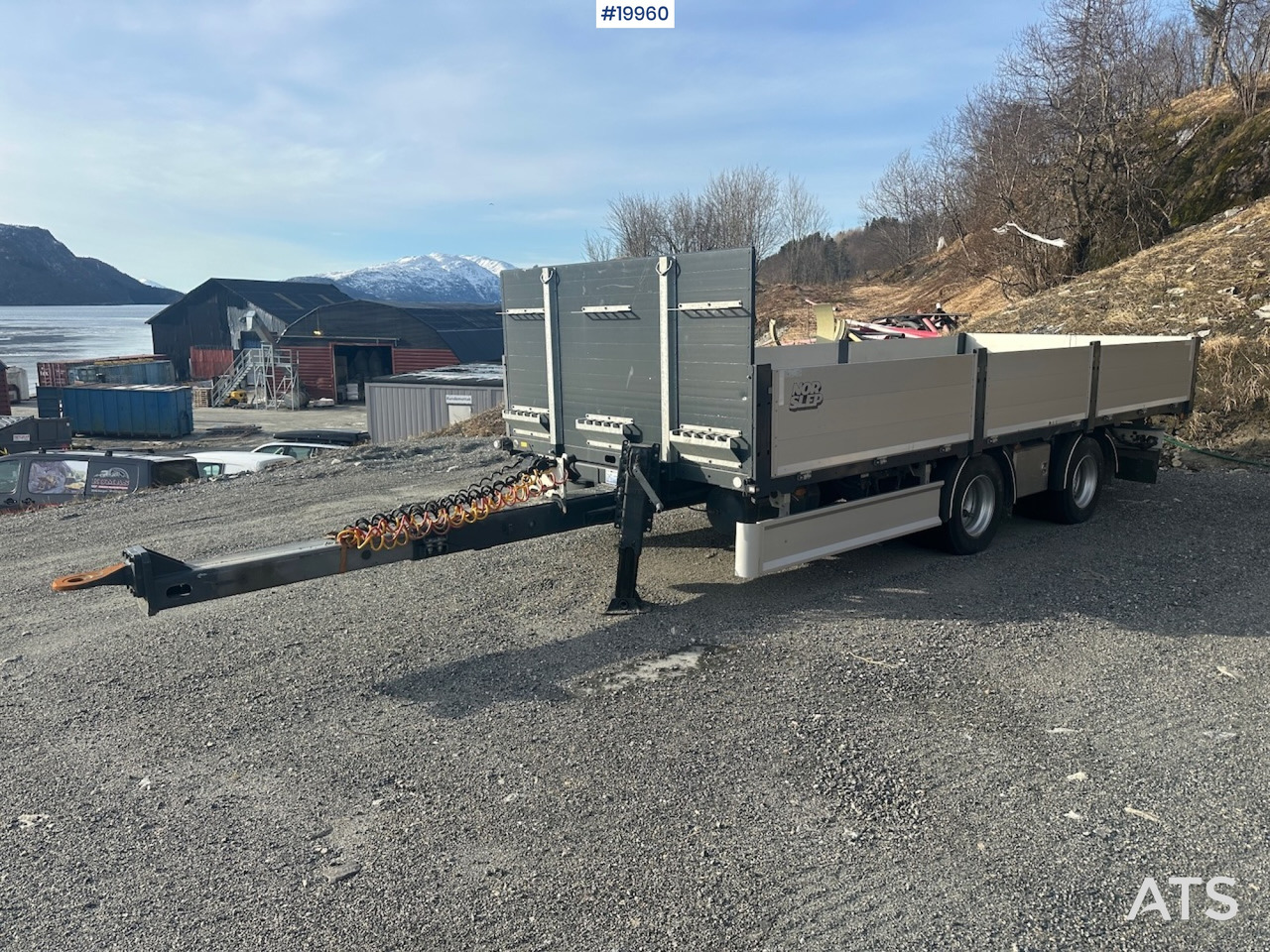 Fliegl Nor-slep - Dropside/ Flatbed trailer: picture 2 Fliegl Nor-slep - Dropside/ Flatbed trailer: picture 2