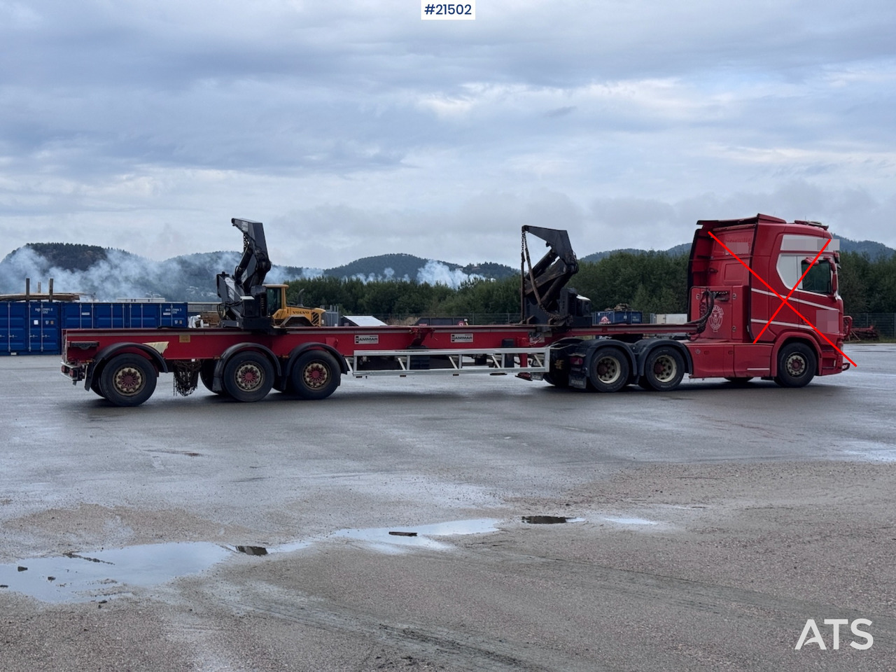 Hammar 195 S Sidelaster - Chassis semi-trailer: picture 1 Hammar 195 S Sidelaster - Chassis semi-trailer: picture 1