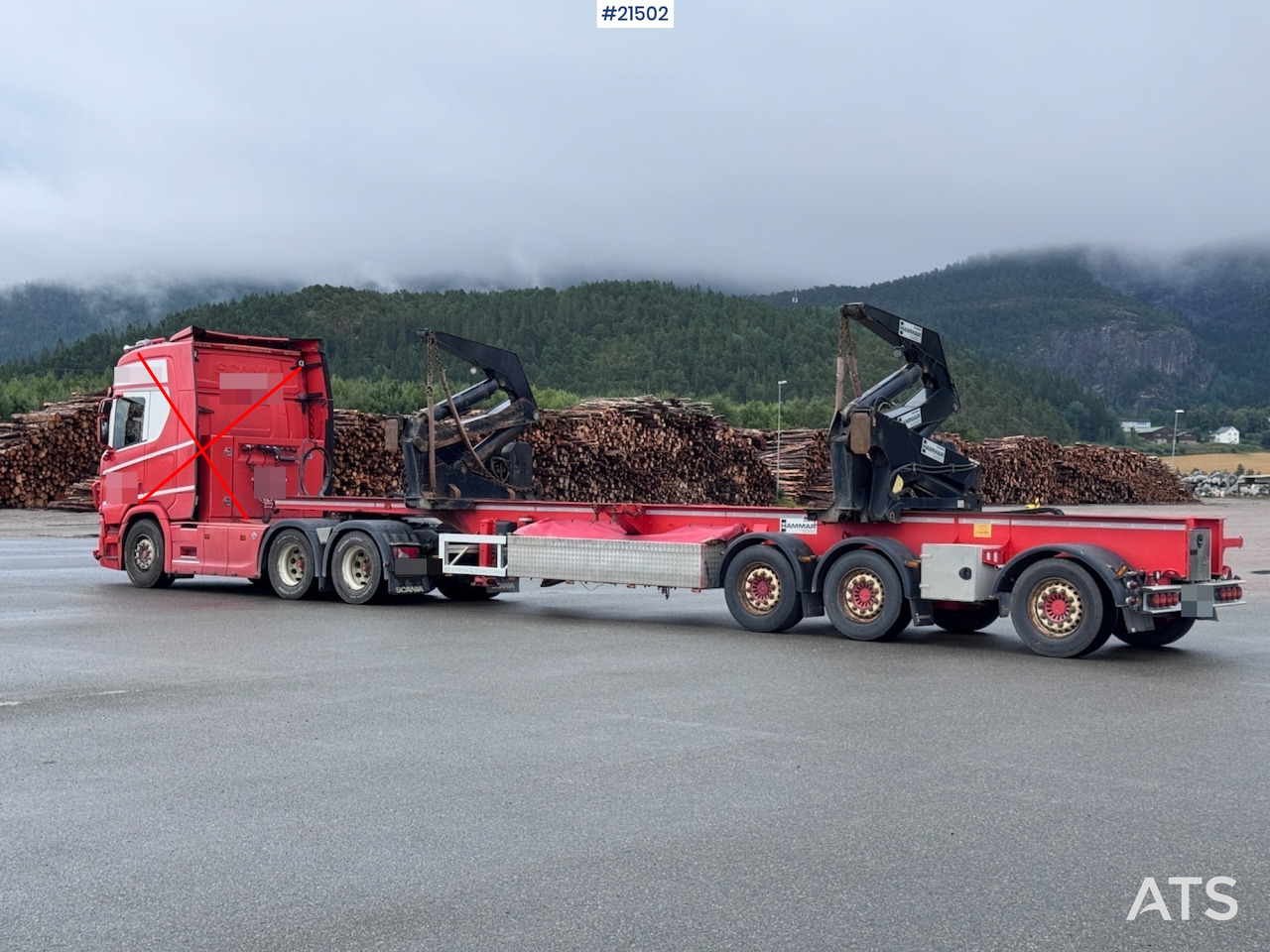 Hammar 195 S Sidelaster - Chassis semi-trailer: picture 4 Hammar 195 S Sidelaster - Chassis semi-trailer: picture 4