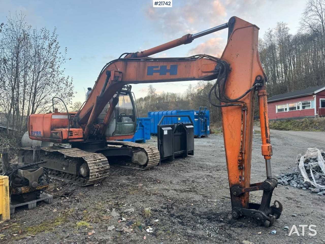 Hitachi EX165 - Crawler excavator: picture 1 Hitachi EX165 - Crawler excavator: picture 1