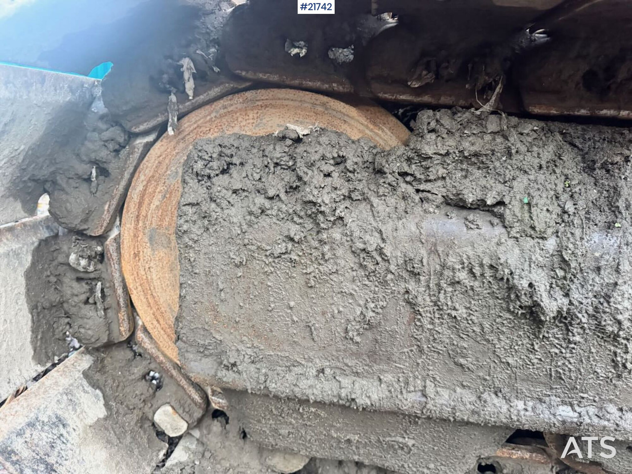 Crawler excavator Hitachi EX165 beltegraver m/ 2 skuffer: picture 13