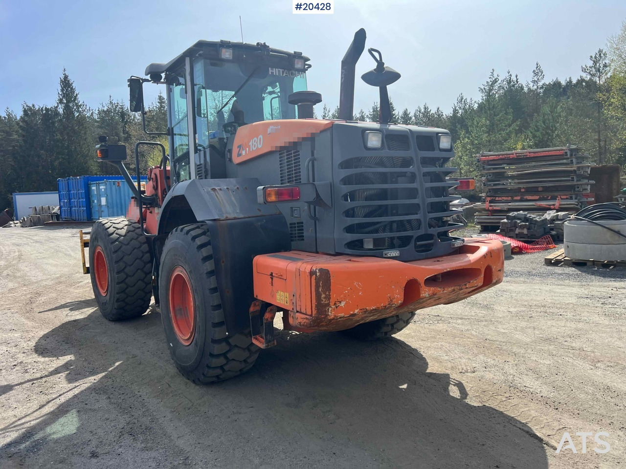 Hitachi ZW 180 - Wheel loader: picture 2 Hitachi ZW 180 - Wheel loader: picture 2