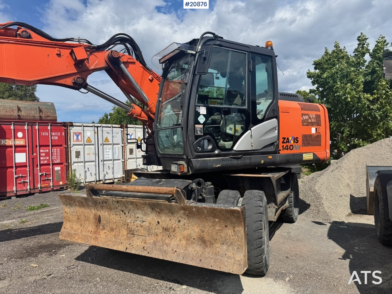 Hitachi ZX140W-5B - Wheel excavator: picture 3 Hitachi ZX140W-5B - Wheel excavator: picture 3