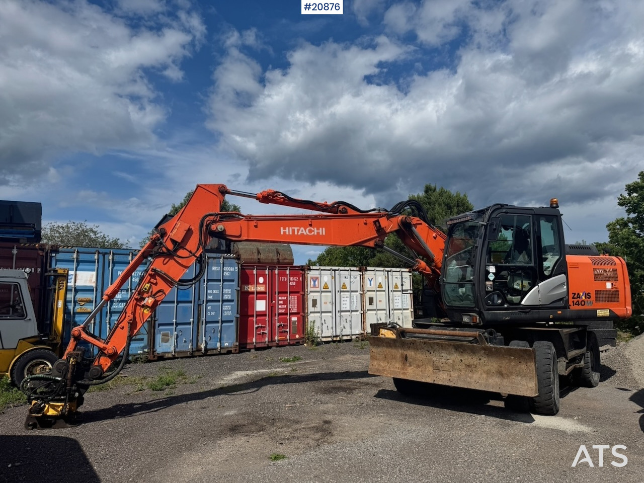 Hitachi ZX140W-5B - Wheel excavator: picture 2 Hitachi ZX140W-5B - Wheel excavator: picture 2