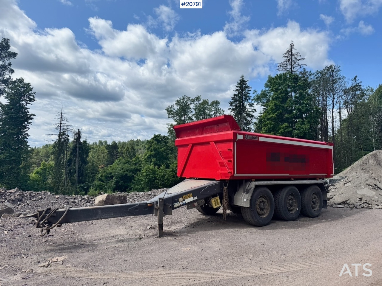 Istrail trippelkjerre - Tipper trailer: picture 2 Istrail trippelkjerre - Tipper trailer: picture 2