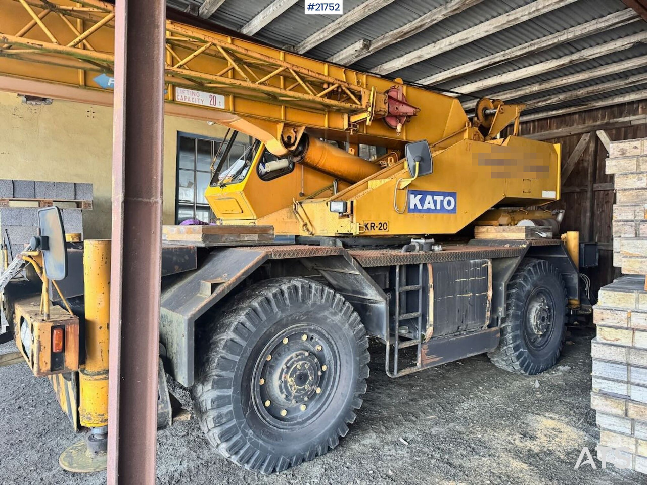 Mobile crane Kato KR-20: picture 7