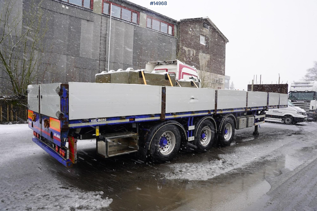 Kel-berg Rettsemi m/uttrekk - Dropside/ Flatbed semi-trailer: picture 3 Kel-berg Rettsemi m/uttrekk - Dropside/ Flatbed semi-trailer: picture 3