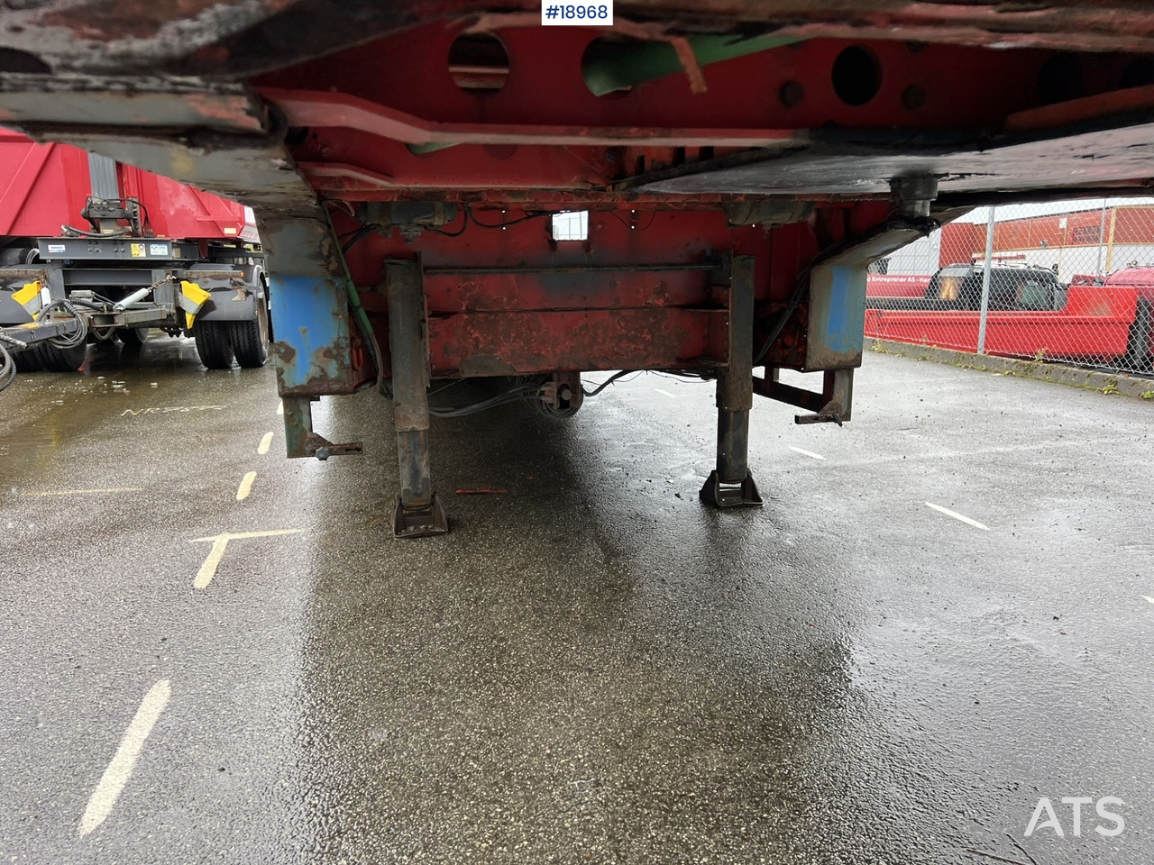 Autotransporter semi-trailer Kel-berg maskinhenger: picture 17