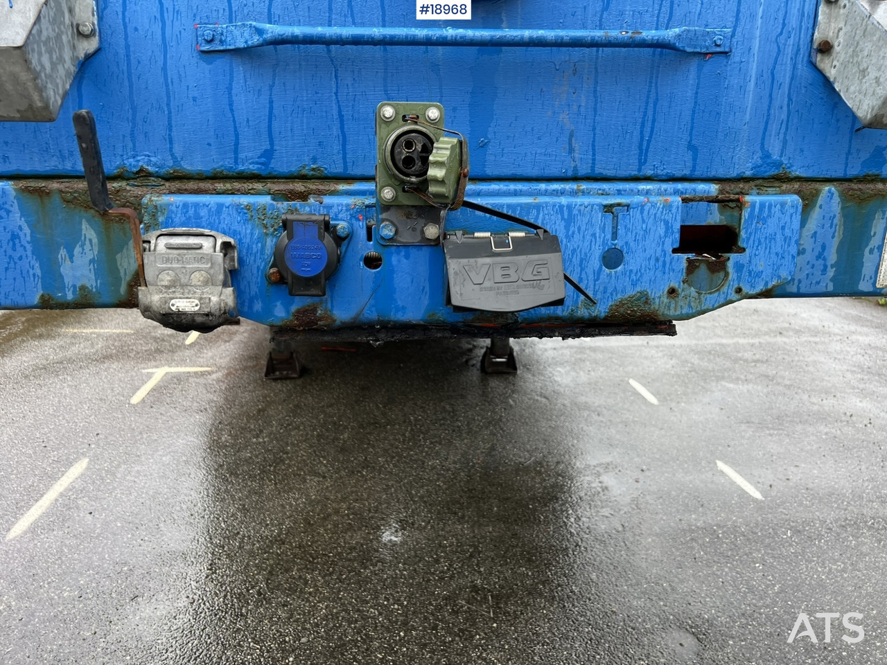 Autotransporter semi-trailer Kel-berg maskinhenger: picture 18