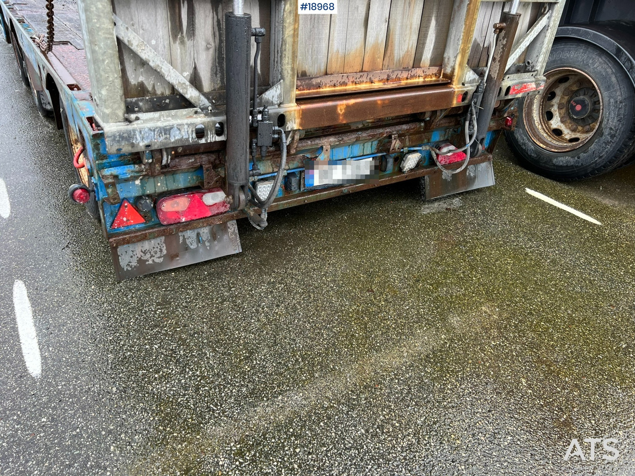 Autotransporter semi-trailer Kel-berg maskinhenger: picture 6