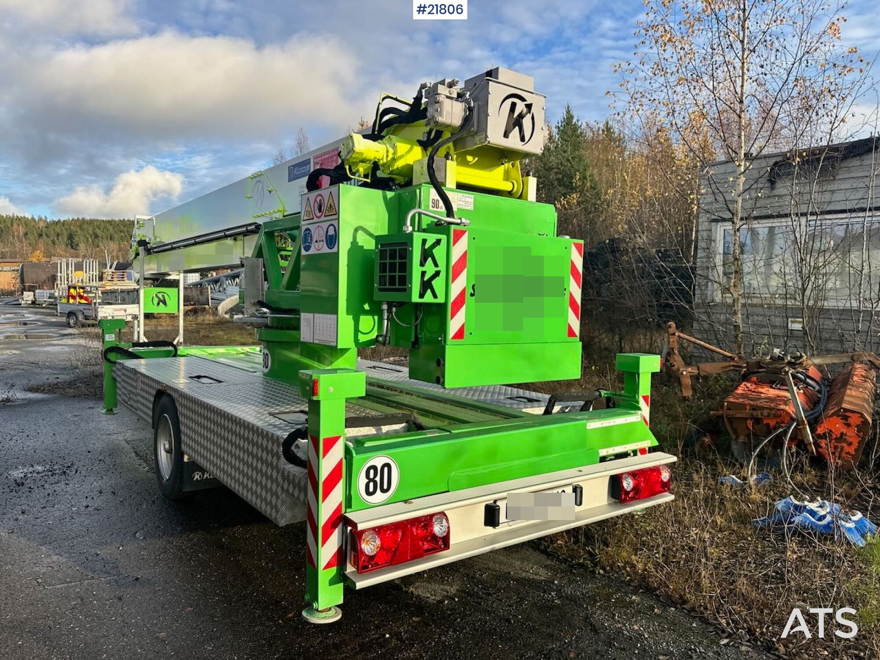 Klaas K21-30 Byggekran. 340 timer! - Self-erecting tower crane: picture 5 Klaas K21-30 Byggekran. 340 timer! - Self-erecting tower crane: picture 5