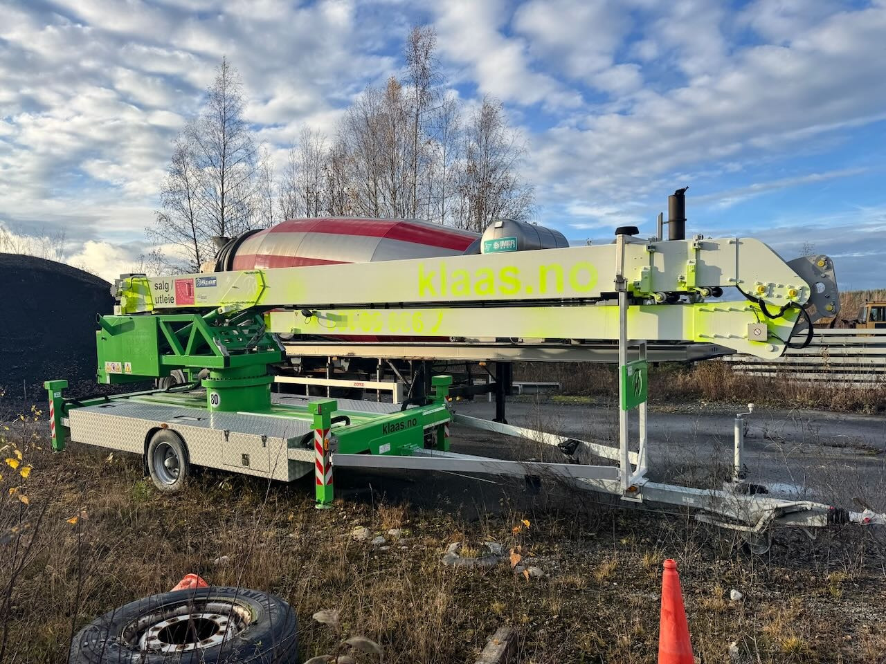 Klaas K21-30 Byggekran. 340 timer! - Self-erecting tower crane: picture 2 Klaas K21-30 Byggekran. 340 timer! - Self-erecting tower crane: picture 2