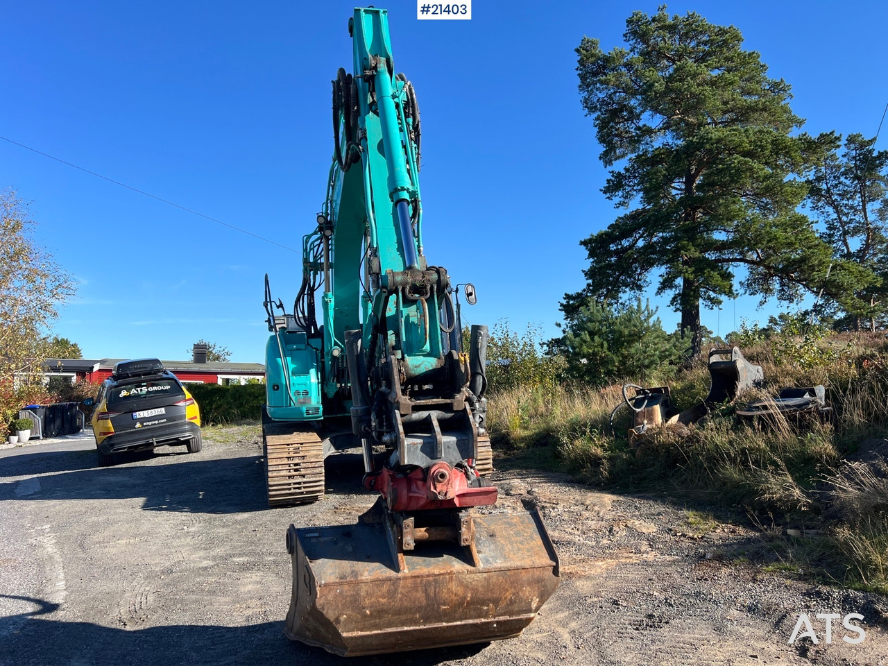 Crawler excavator Kobelco Sk140SRLC-3: picture 7