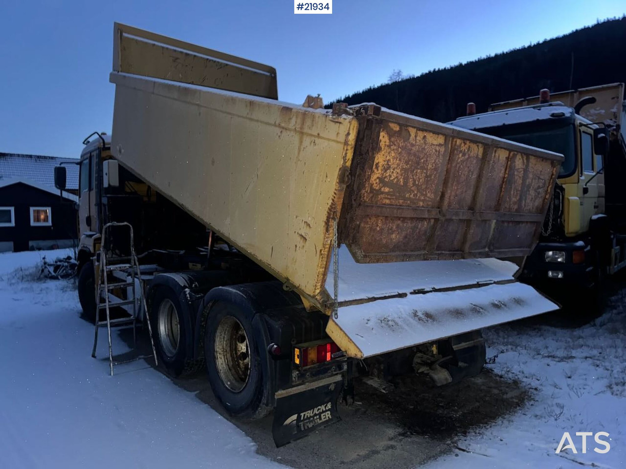 Tipper MAN TGA 28.410 6x2 Brøyterigget Tippbil. Rep objekt.: picture 12