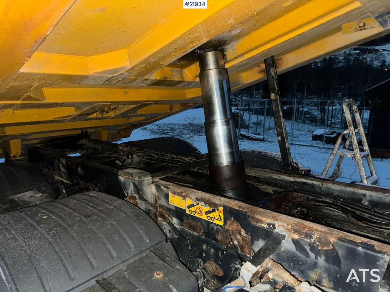 Tipper MAN TGA 28.410 6x2 Brøyterigget Tippbil. Rep objekt.: picture 7