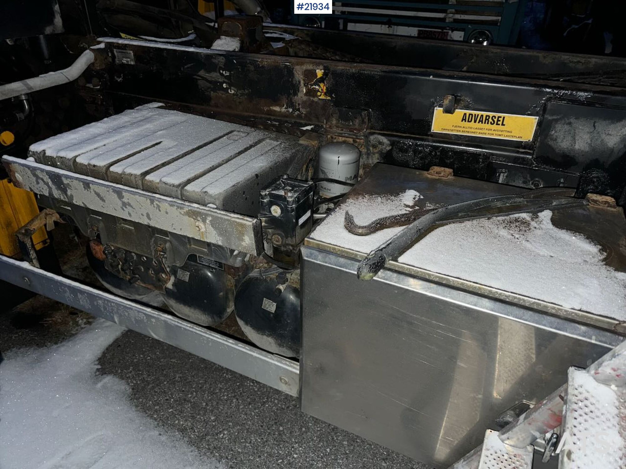 Tipper MAN TGA 28.410 6x2 Brøyterigget Tippbil. Rep objekt.: picture 19