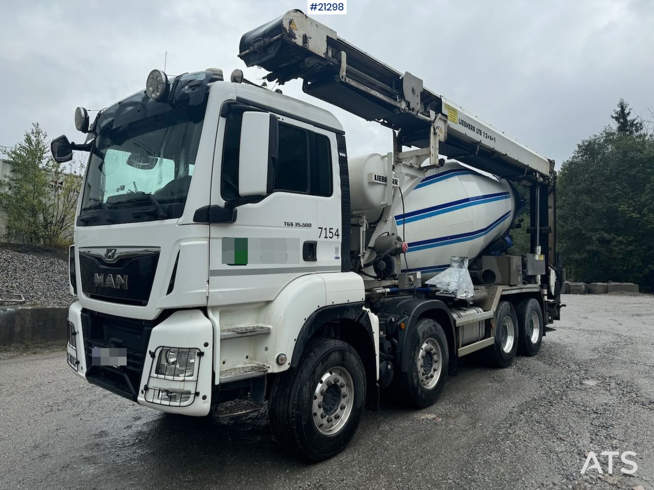 MAN TGS 35.500 - Concrete mixer truck: picture 2 MAN TGS 35.500 - Concrete mixer truck: picture 2