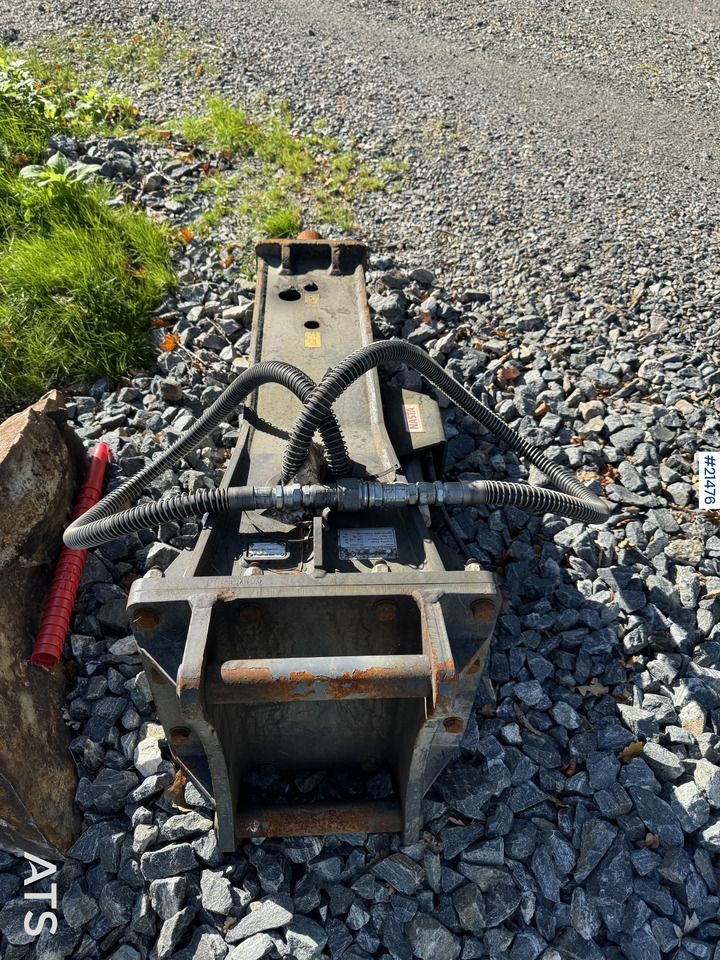 MSB corporation MS410HS Pigghammer m/ S50 feste - Hydraulic hammer: picture 3 MSB corporation MS410HS Pigghammer m/ S50 feste - Hydraulic hammer: picture 3