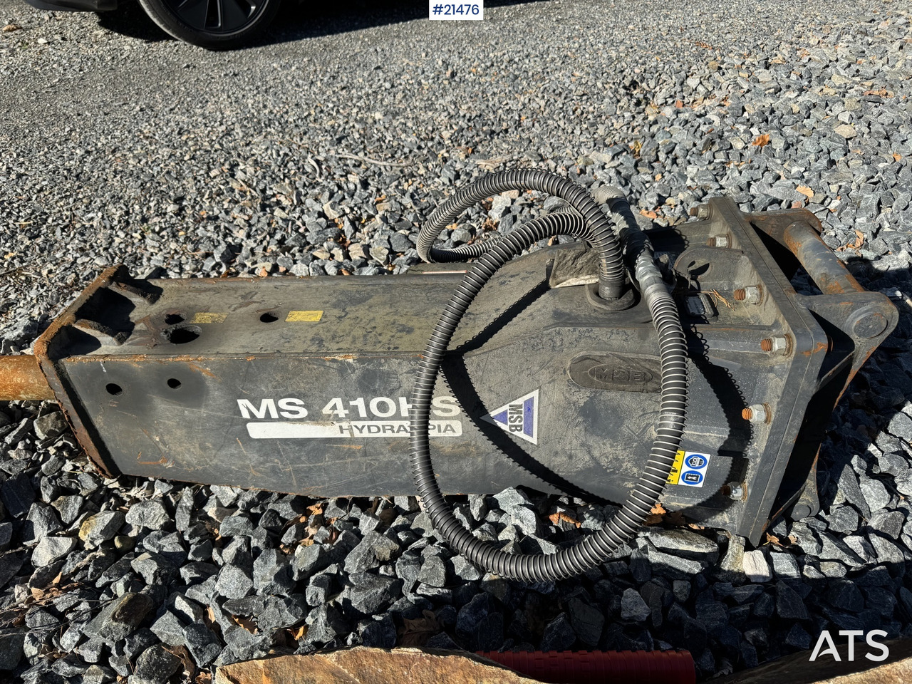 MSB corporation MS410HS Pigghammer m/ S50 feste - Hydraulic hammer: picture 1 MSB corporation MS410HS Pigghammer m/ S50 feste - Hydraulic hammer: picture 1