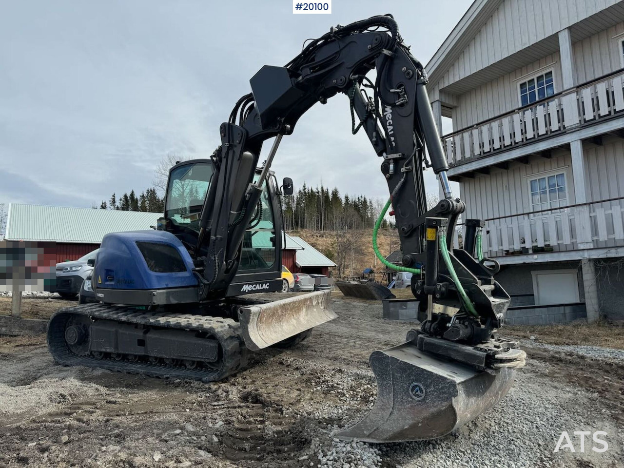 Mini excavator Mecalac 8 MCR-T4: picture 8