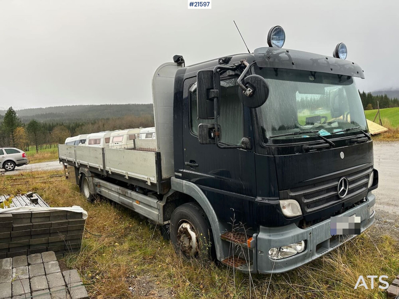 Mercedes 1524 L planbil m/ ny kompressor og vinterdekk. Ikke EU godkjent. leasing Mercedes 1524 L planbil m/ ny kompressor og vinterdekk. Ikke EU godkjent.: picture 7