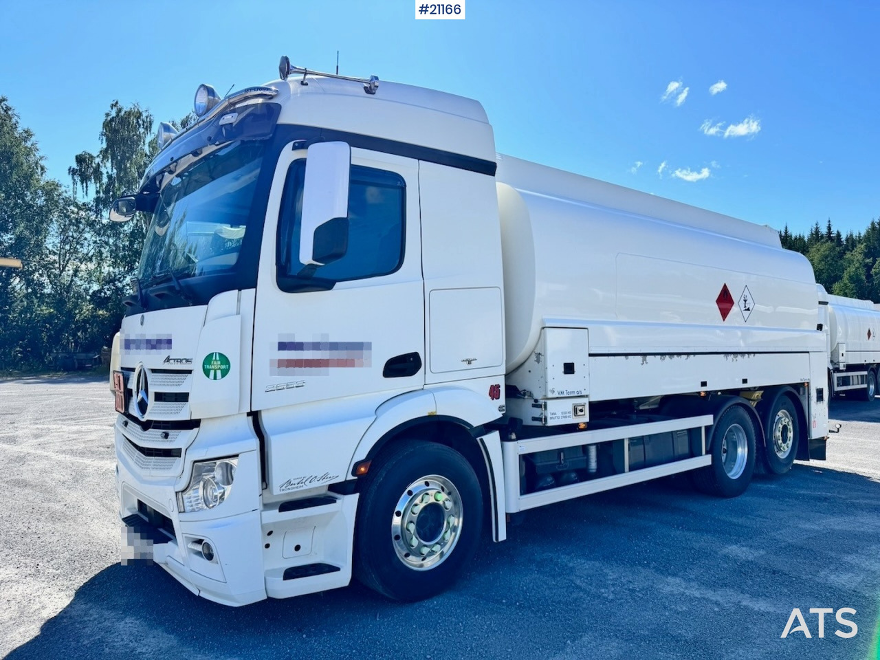 Mercedes Actros 2553 - Tank truck: picture 2 Mercedes Actros 2553 - Tank truck: picture 2