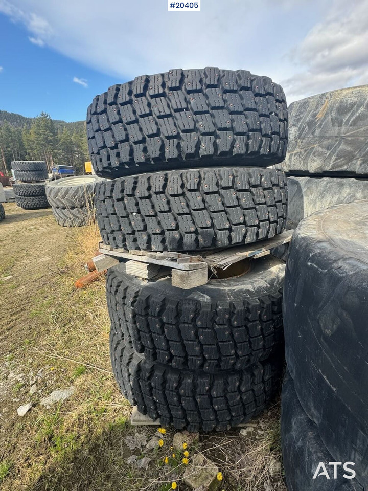 Michelin vinterdekk m/ felg - Wheels and tires for Construction machinery: picture 2 Michelin vinterdekk m/ felg - Wheels and tires for Construction machinery: picture 2