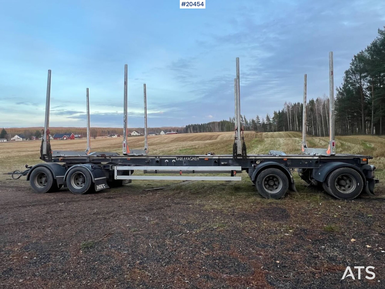 Mjølby Tømmerhenger - Log trailer: picture 3 Mjølby Tømmerhenger - Log trailer: picture 3