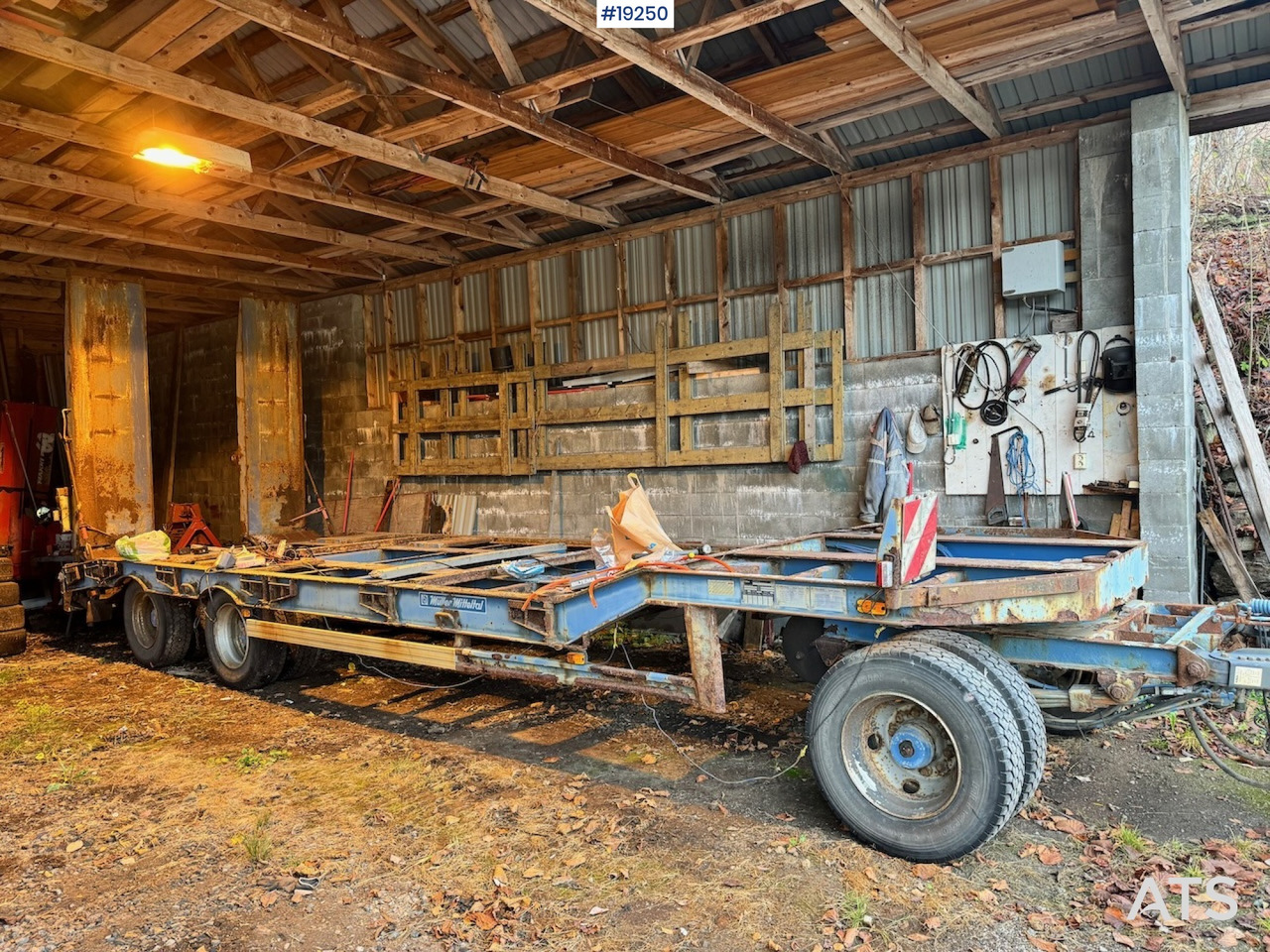 Mueller maskinslep - Low loader semi-trailer: picture 3 Mueller maskinslep - Low loader semi-trailer: picture 3