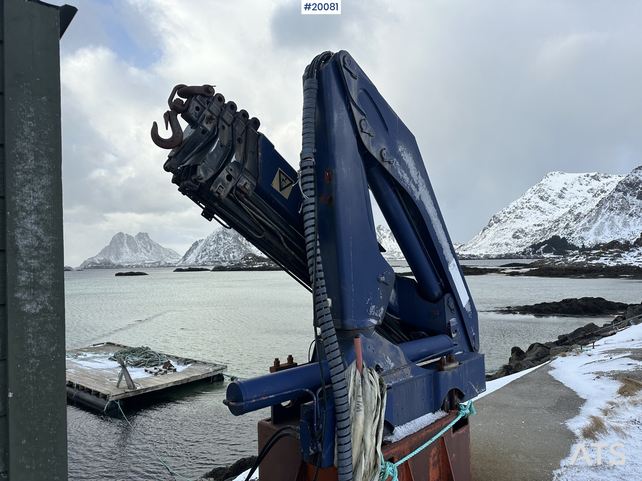 Palfinger PK 14080 C kran m/ hydraulikk pumpe - Loader crane: picture 5 Palfinger PK 14080 C kran m/ hydraulikk pumpe - Loader crane: picture 5