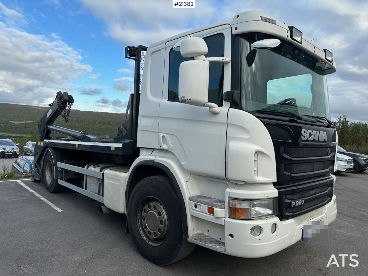 Scania P280 - Skip loader truck: picture 4 Scania P280 - Skip loader truck: picture 4