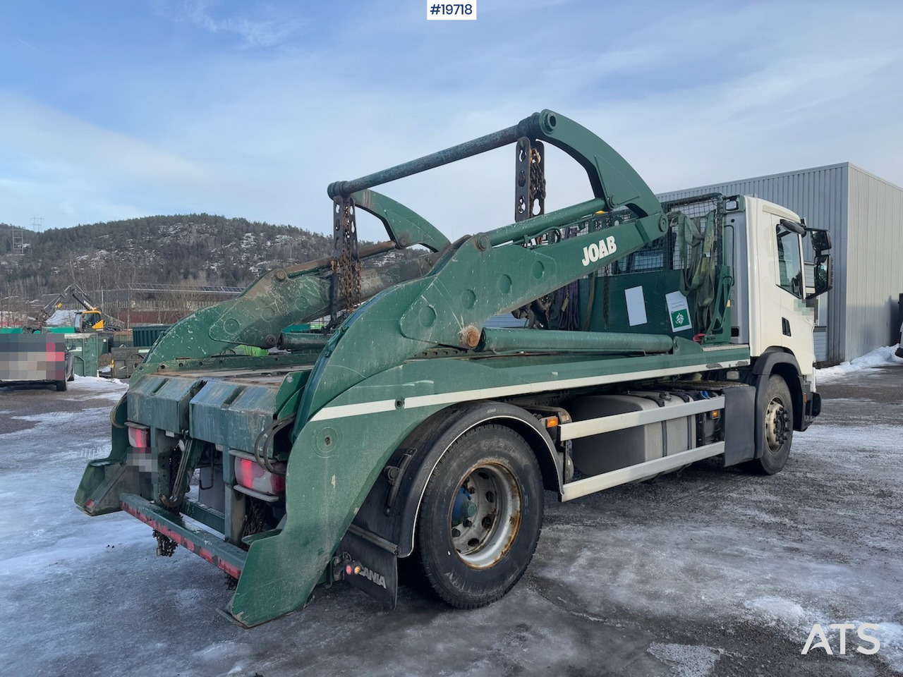 Scania P320 - Skip loader truck: picture 5 Scania P320 - Skip loader truck: picture 5