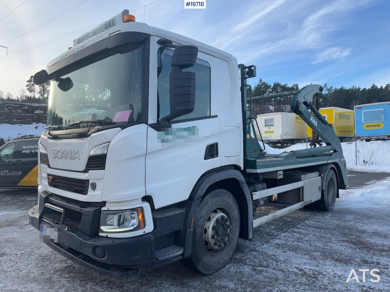 Scania P320 - Skip loader truck: picture 1 Scania P320 - Skip loader truck: picture 1