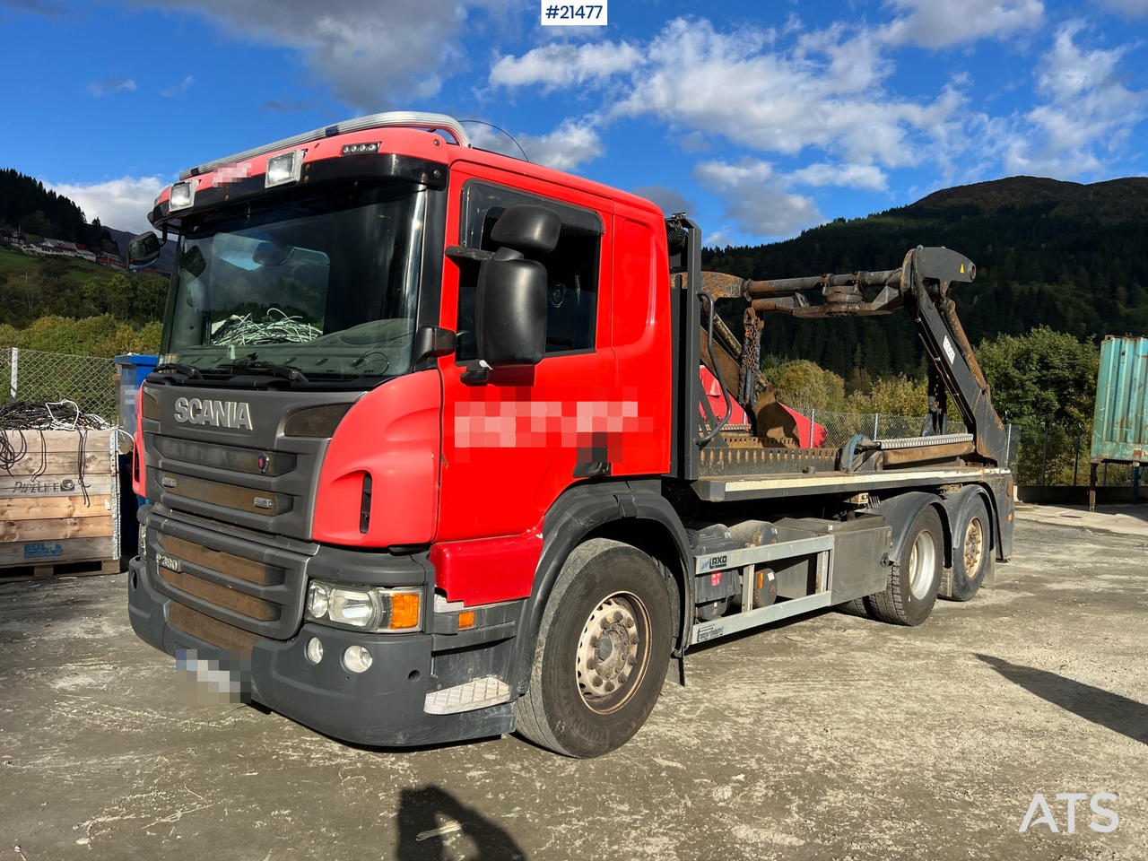 Scania P360 Liftdumper m/ rotator - Container transporter/ Swap body truck: picture 2 Scania P360 Liftdumper m/ rotator - Container transporter/ Swap body truck: picture 2