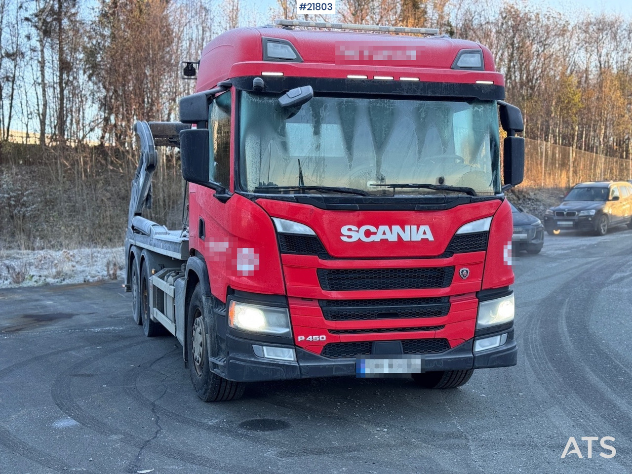 Scania P450 6x2 liftdumper med kun 282 000 km - Skip loader truck: picture 2 Scania P450 6x2 liftdumper med kun 282 000 km - Skip loader truck: picture 2