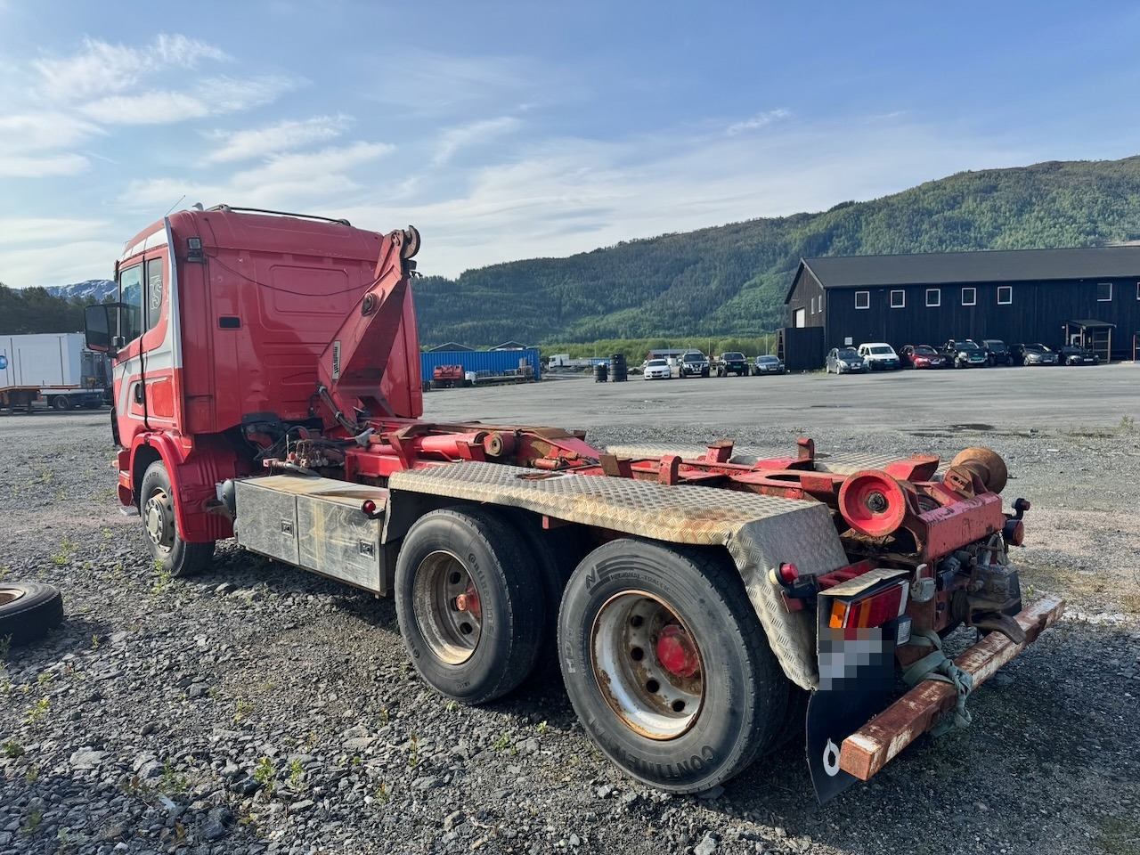 Scania R124 - Hook lift truck: picture 5 Scania R124 - Hook lift truck: picture 5