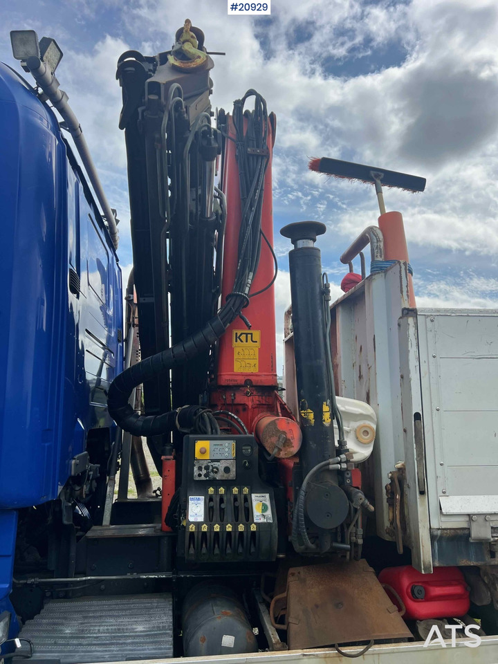 Dropside/ Flatbed truck, Crane truck Scania R480: picture 27