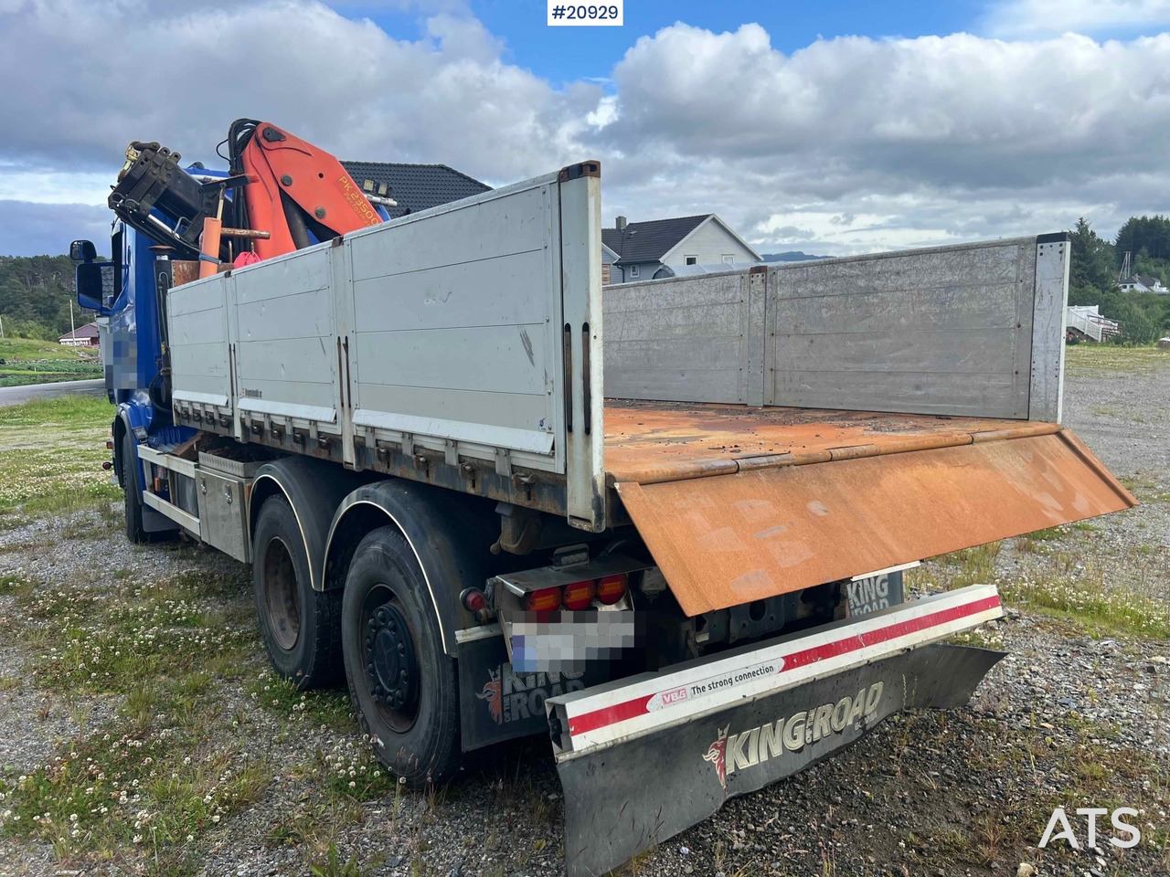 Dropside/ Flatbed truck, Crane truck Scania R480: picture 21