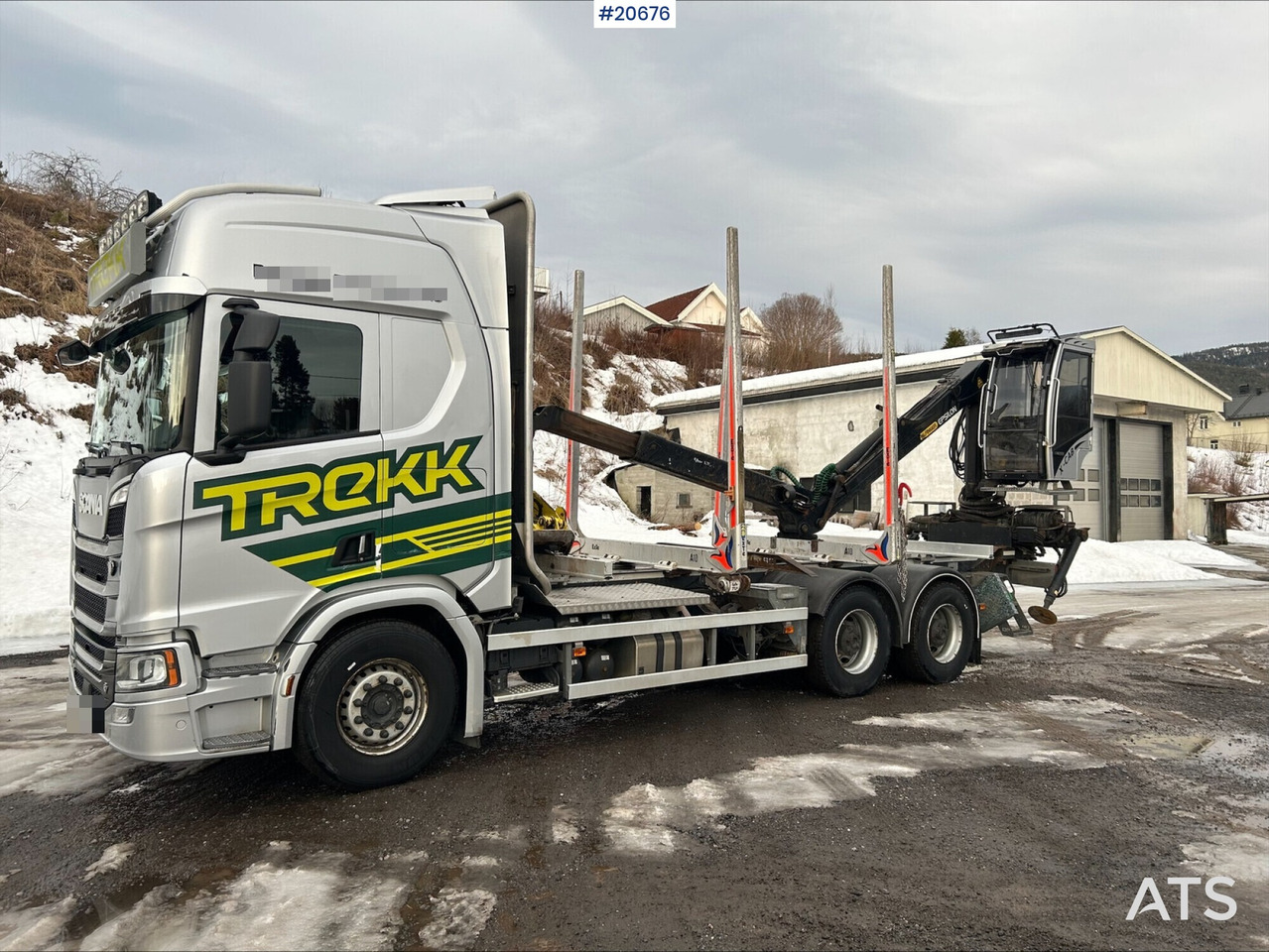 Scania R650 - Log truck: picture 5 Scania R650 - Log truck: picture 5