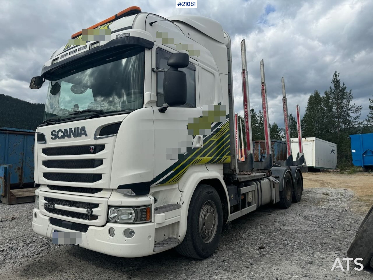 Scania R730 - Log truck: picture 1 Scania R730 - Log truck: picture 1