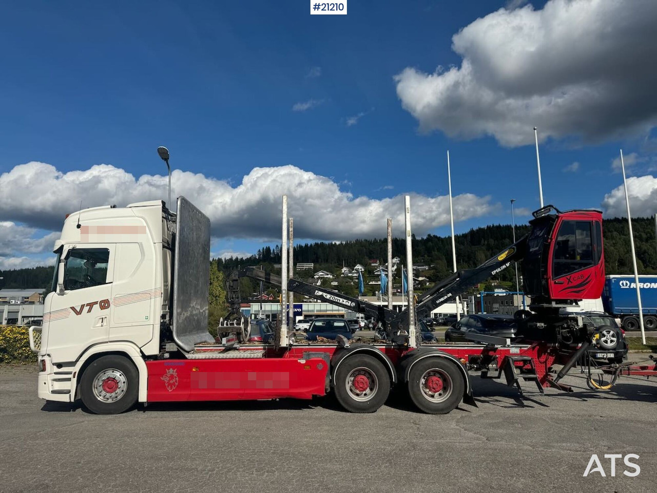 Scania S730 - Log truck: picture 2 Scania S730 - Log truck: picture 2