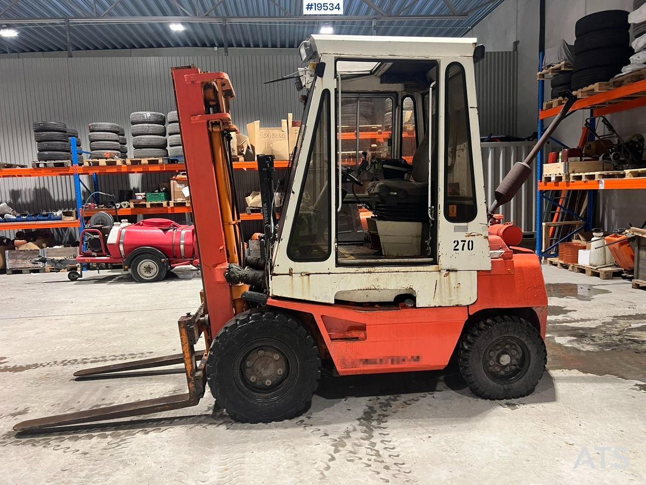 Forklift Toyota 3FD33: picture 9