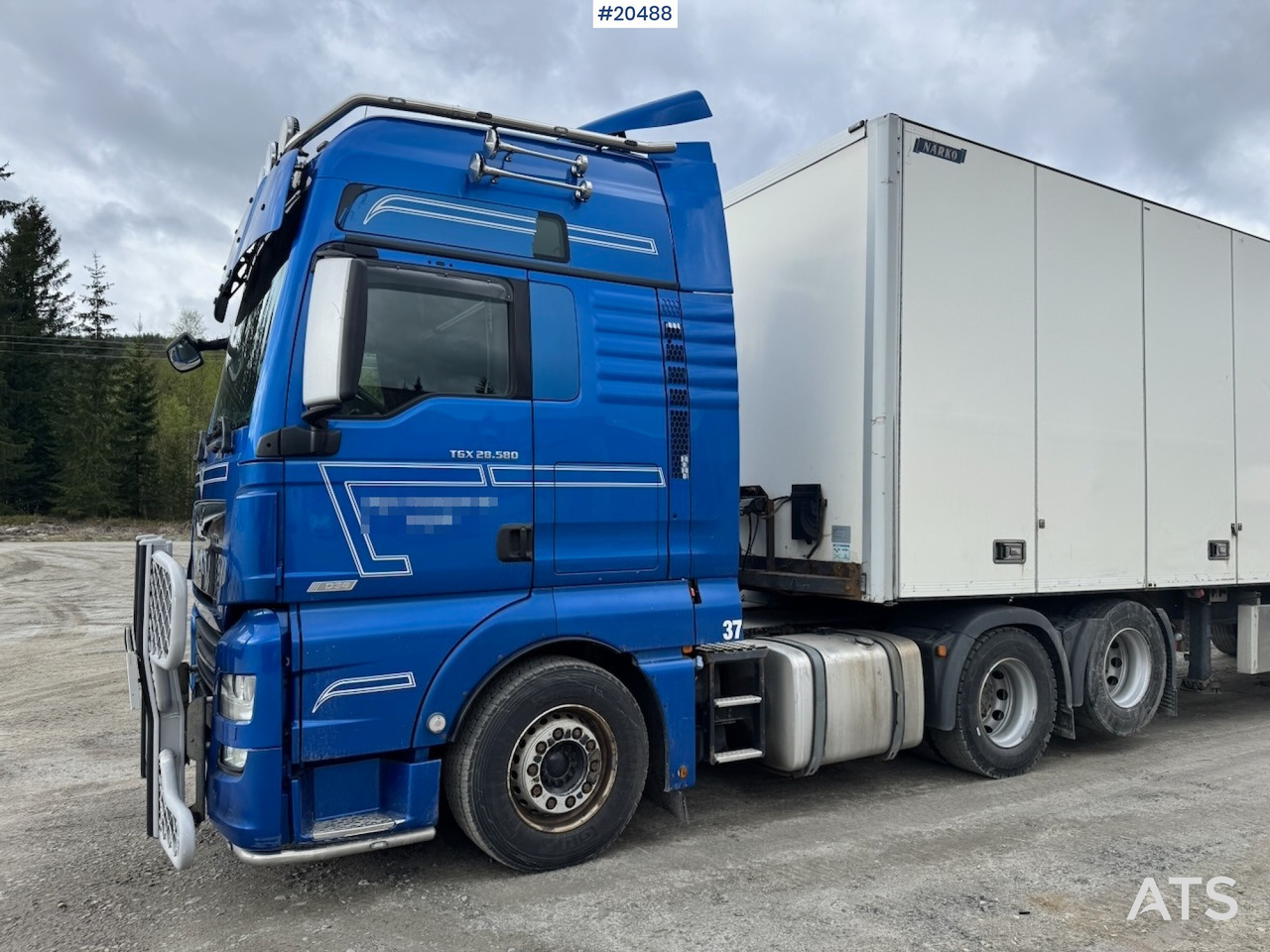 MAN TGX 28.580 - Tractor unit: picture 2 MAN TGX 28.580 - Tractor unit: picture 2